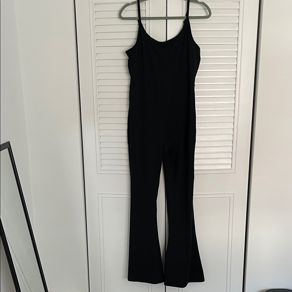 Yogalicious Black Jumpsuit set